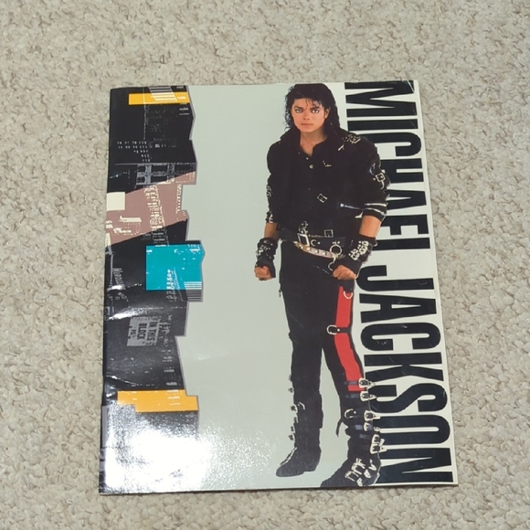 Michael Jackson Poster with Black and Red Outfit - Picture 1 of 4